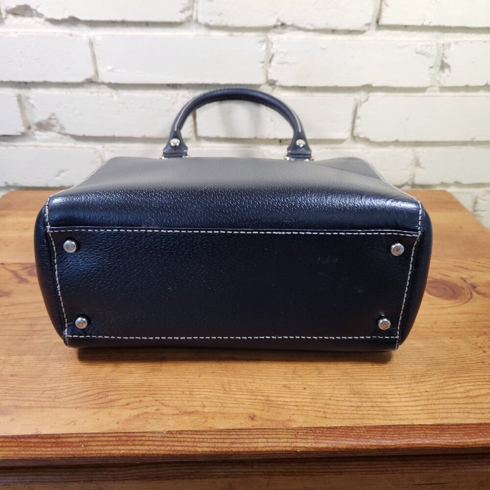 Kate Spade Alessa Black Leather Shoulder Bag Purse - Picture 7 of 14